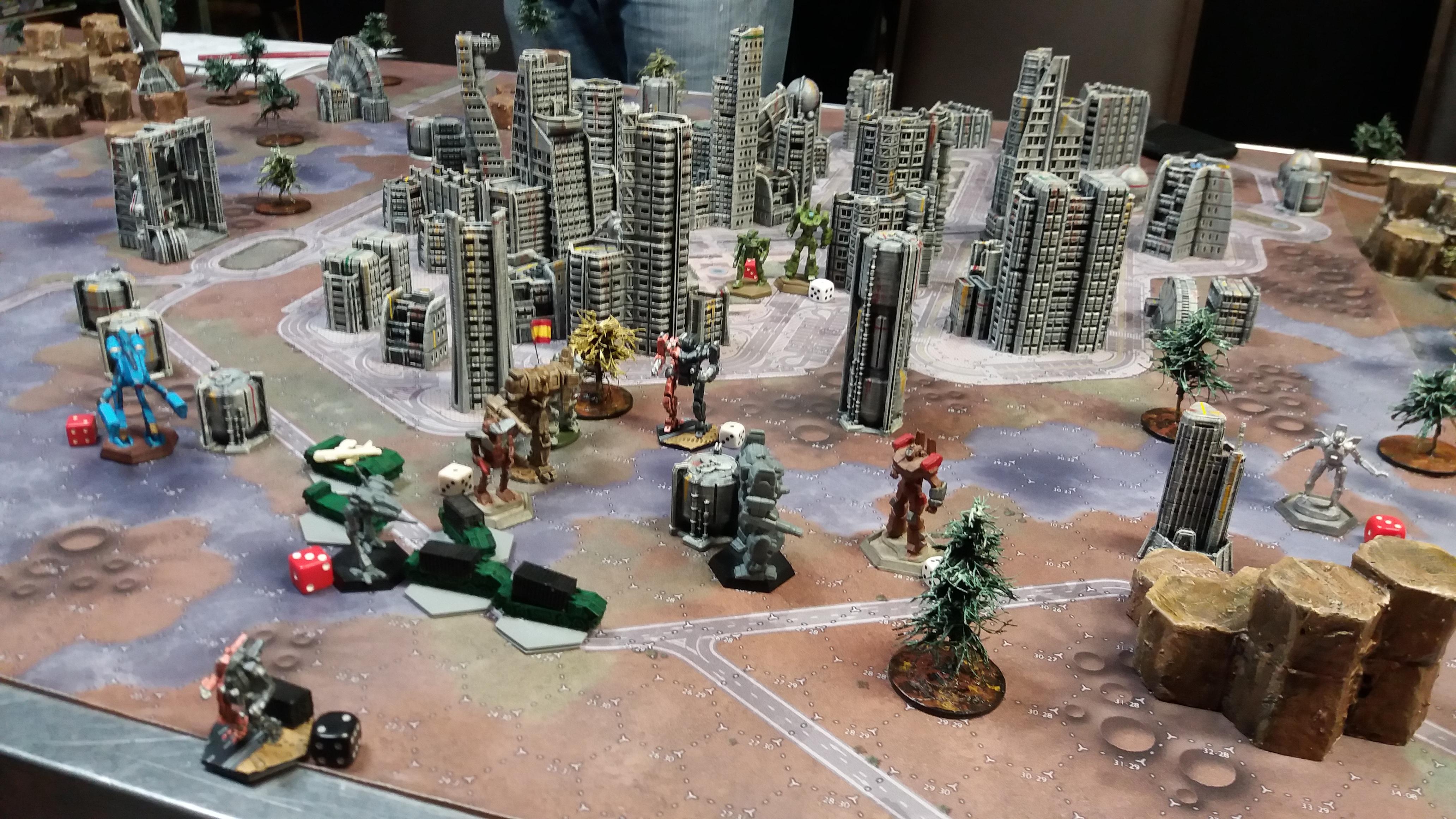 Battletech City Hex Mech Mechwarrior Tabletop Terrain Terrain